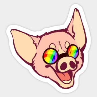 Pride Pig Sticker